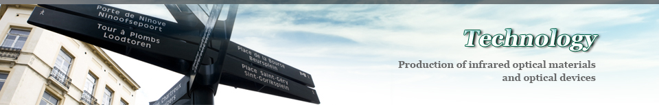 Technology Production of infrared optical materials and optical devices